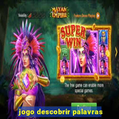 jogo descobrir palavras